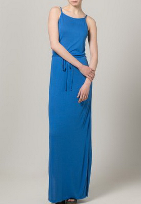 Blauwe maxi dress