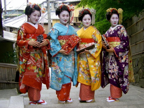 Geisha kleding