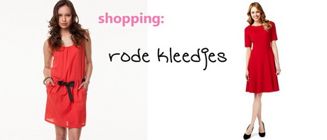 Rode kleedjes