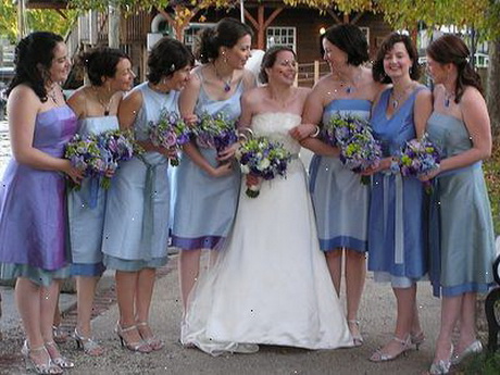 Volwassen bruidsmeiden jurken