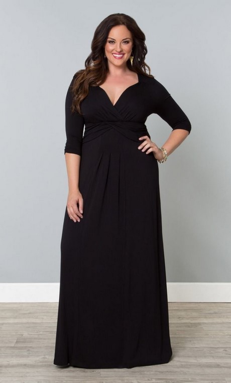 Avondjurk plus size