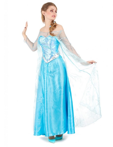 Elsa frozen jurk dames