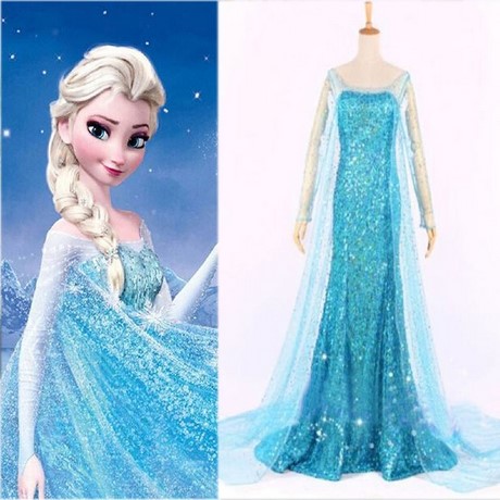 Elsa frozen jurk volwassenen
