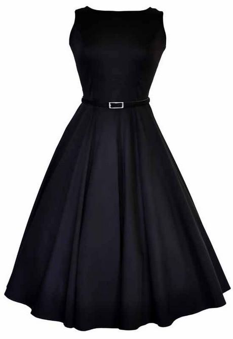 Klassieke zwarte jurk