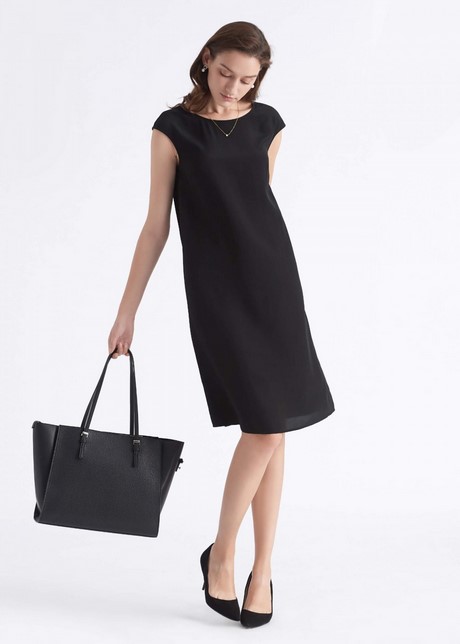 Klassieke zwarte jurk