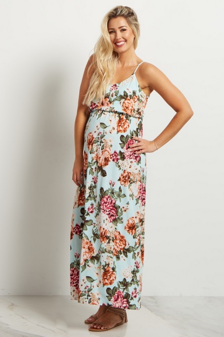 Maxi jurk mint