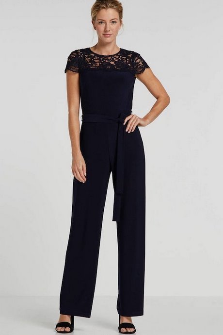 Chique jumpsuit blauw