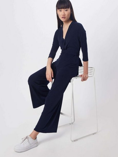 Esprit jumpsuit blauw