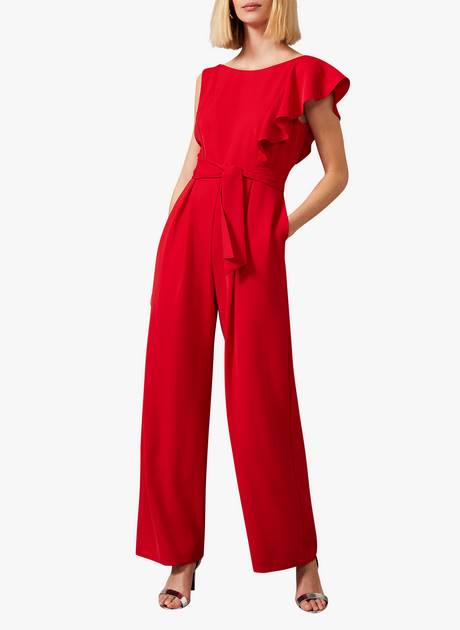 Jumpsuit dames rood