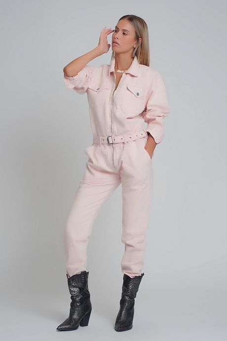 Jumpsuit met riem