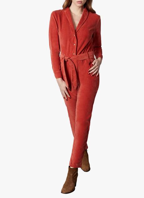 Jumpsuit rood dames