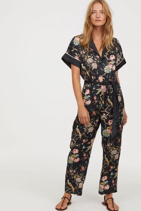 Playsuit bloemen