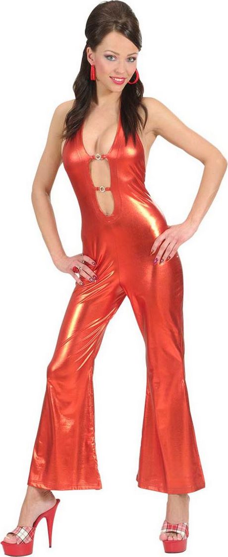 Rood jumpsuit