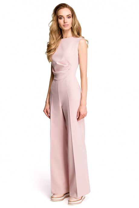 Roze jumpsuit dames