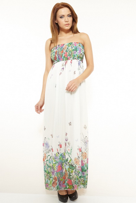 Maxi jurk bloemen