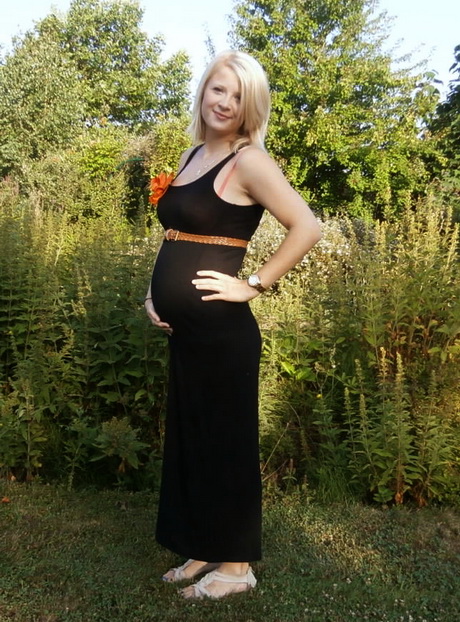 Maxi jurk zwanger