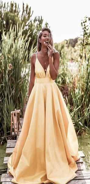 Pastel geel jurk