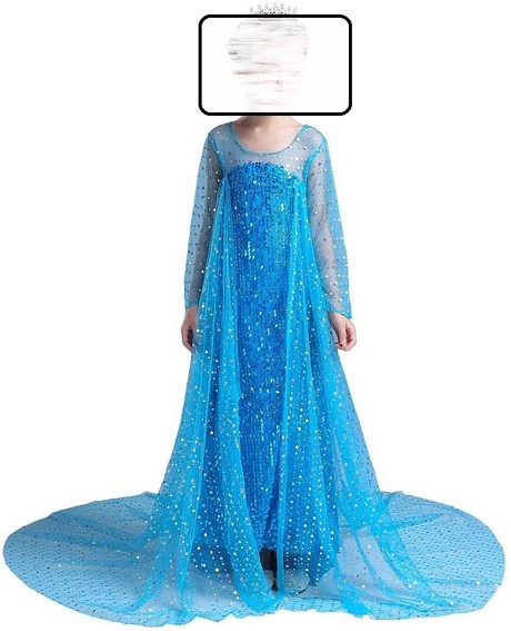 Elsa jurk frozen