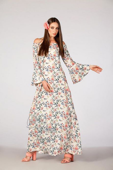 Bloemen maxi jurk