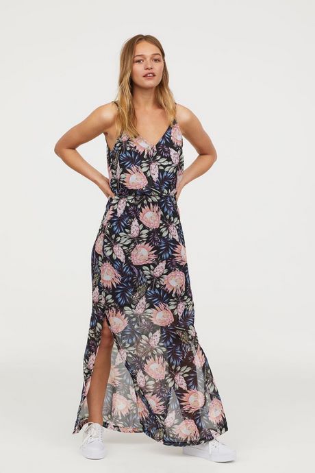 Bloemen maxi jurk