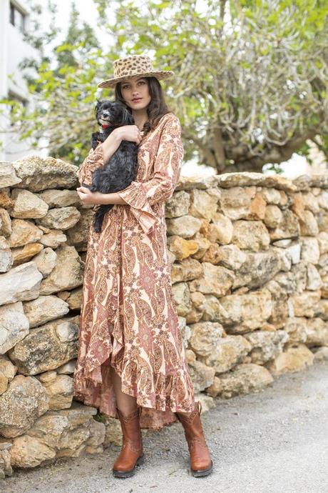 Maxi jurk bohemian