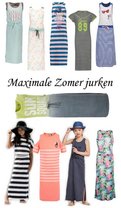 Meisjes maxi dress