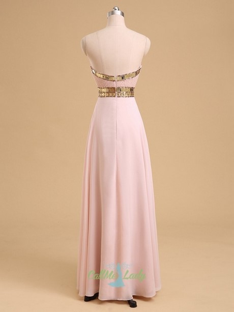 Parel roze jurk