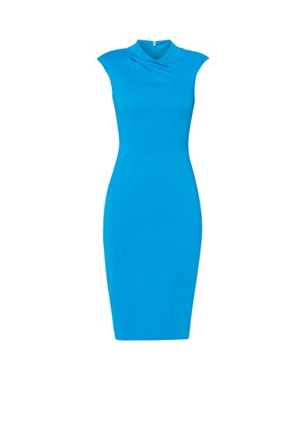 Midi jurk blauw