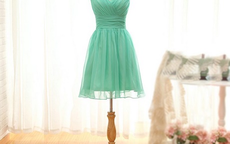 Pastel groen jurk