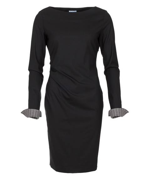 Zwarte jurk zakelijk
