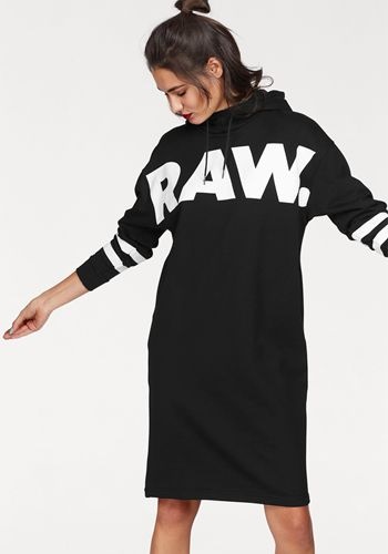 Zwarte sweatjurk