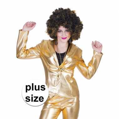 Gouden disco kleding