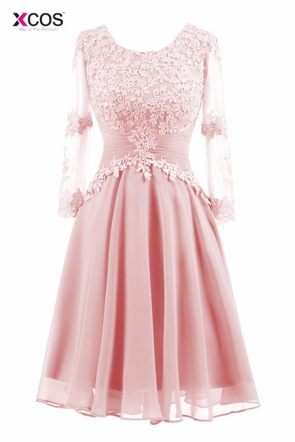 Bruiloft jurk roze
