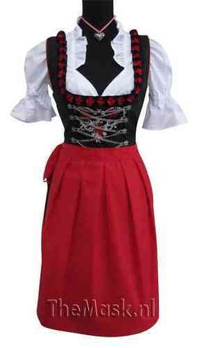 Dirndl zwart