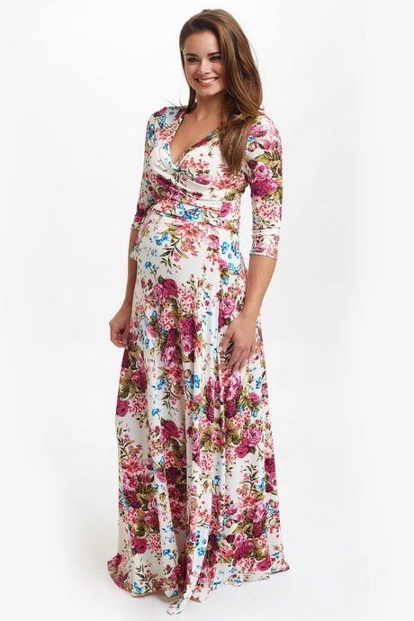 Maxi dress zwangerschap