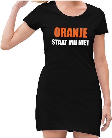 Oranje jurk koningsdag