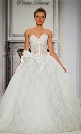 Pnina tornai trouwjurk