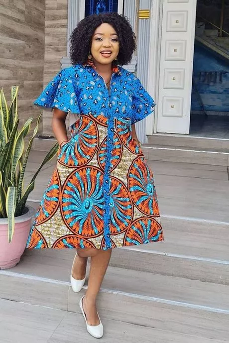 Korte Afrikaanse jurken 2023