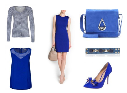 Blauwe jurk supertrash