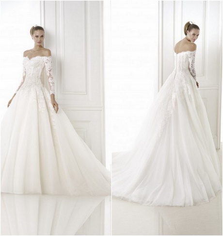 Pronovias korte trouwjurk