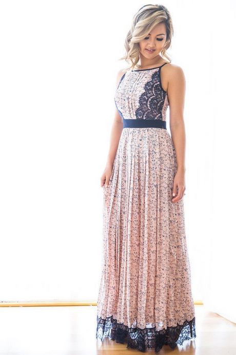 Maxi dress legergroen