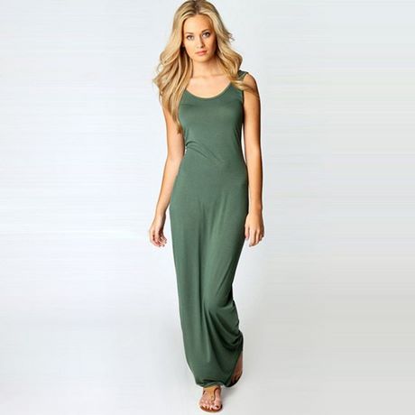 Basic maxi jurk