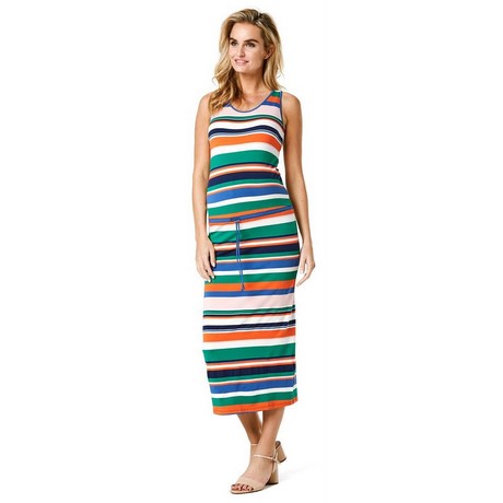 Extra lange maxi jurk