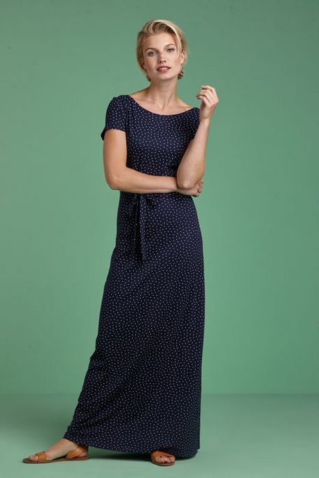 Extra lange maxi jurk