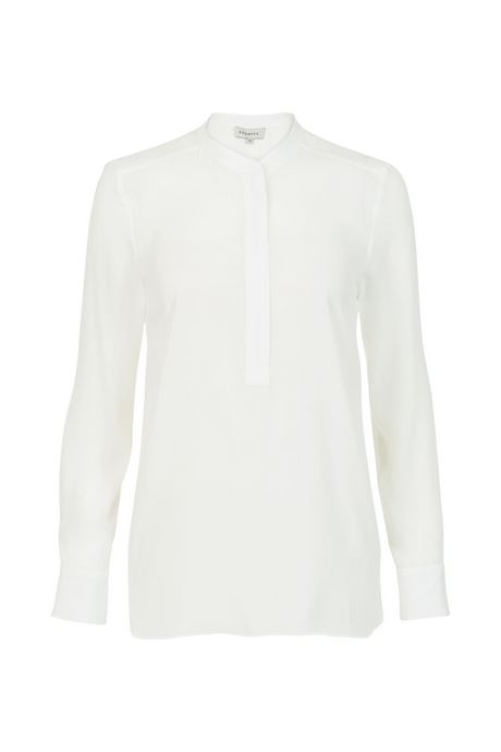 Overhemd jurk wit