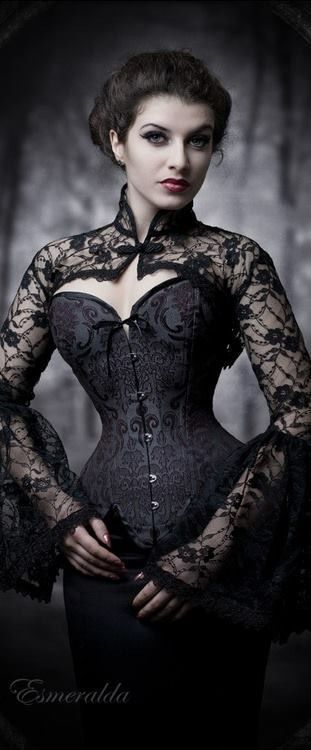 Victoriaanse gothic kleding