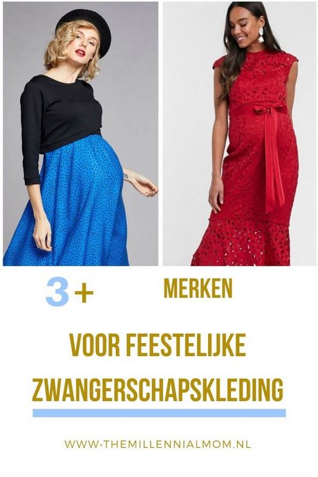 Zwangerschapskleding feestkleding