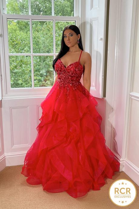 Prom rode jurken 2023