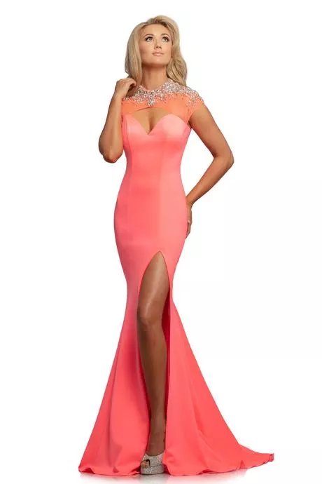 Coral prom dresses 2024