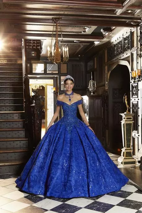 Royal blue quinceanera dresses 2024